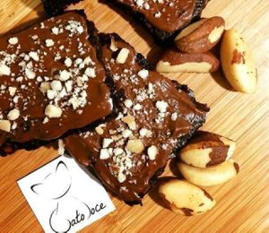 Brownie at Gato Doce in Joao Pessoa