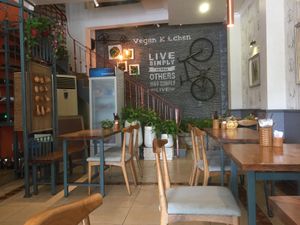 Interior at Vegan Kitchen in Ho Chi Minh City