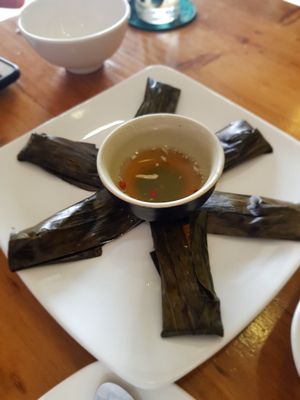 Dumplings at Vegan Kitchen in Ho Chi Minh City