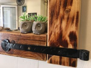 From recycled wood  at Hajde in Budva