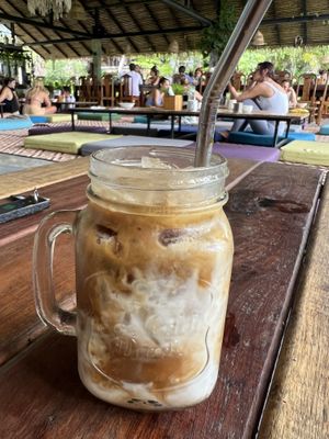   at Wonderland Healing Center Vegan Buffet in Koh Phangan