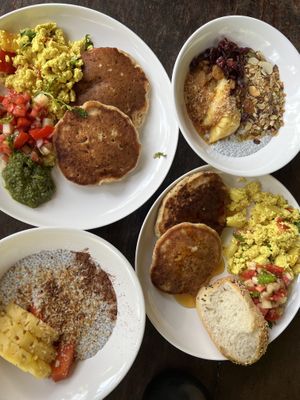   at Wonderland Healing Center Vegan Buffet in Koh Phangan