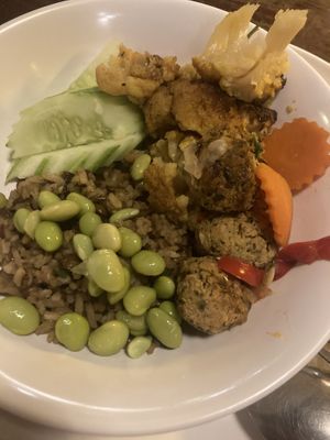   at Wonderland Healing Center Vegan Buffet in Koh Phangan