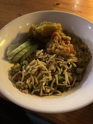   at Wonderland Healing Center Vegan Buffet in Koh Phangan