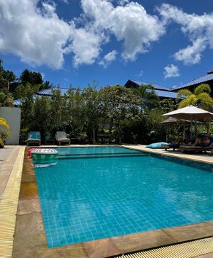   at Wonderland Healing Center Vegan Buffet in Koh Phangan