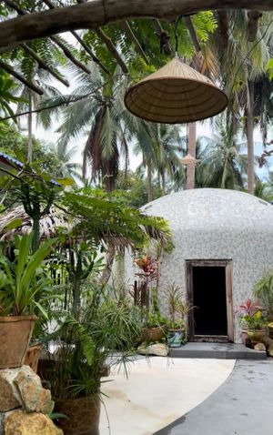   at Wonderland Healing Center Vegan Buffet in Koh Phangan
