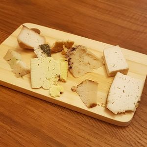 A Sample of Cashew Cheese at Barefood Bangkok in Bangkok
