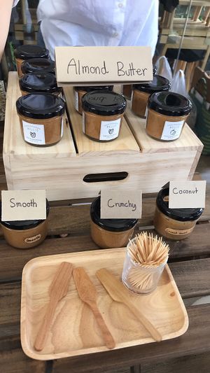 Bellis Brand Almonds NutButter at Barefood Bangkok in Bangkok