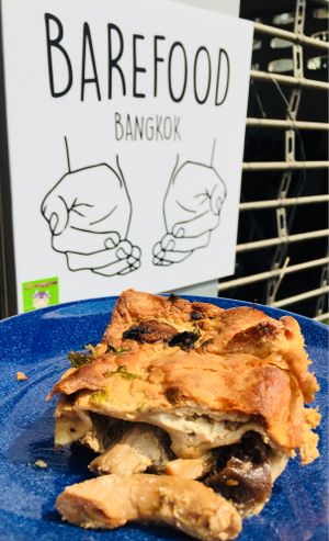 Porcini Lasagna vegan at Barefood Bangkok in Bangkok