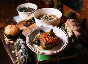 All Plants dishes that will satisfy your tastebuds. at Barefood Bangkok in Bangkok