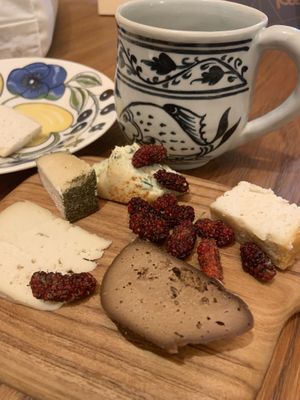 BEST VEGAN CHEESE EVER  at Barefood Bangkok in Bangkok