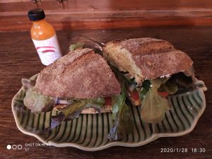 Sandwich at Barefood Bangkok in Bangkok