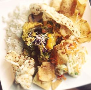 rice tofu at ACU in Utrecht