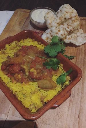 Indian food, so good! at ACU in Utrecht