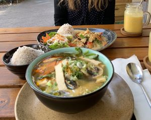 Main course at Chay Long in Berlin