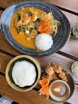 Curry - bit salty but best of those three  at Chay Long in Berlin
