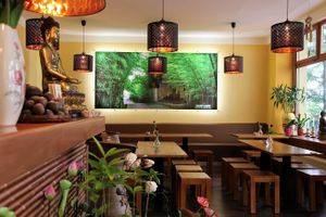 Inside the restaurant at Chay Long in Berlin