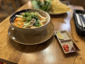 Pho soup   at Chay Long in Berlin