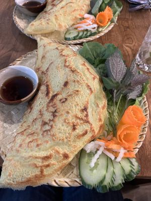 #20, pancake - tasty but messy business   at Chay Long in Berlin