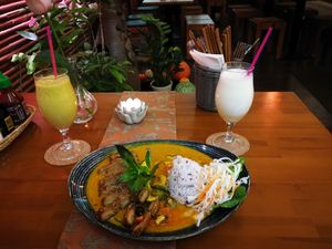 Nomnomnom vegan "duck" at Chay Long in Berlin