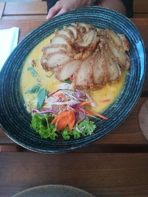 Vegan duck at Chay Long in Berlin