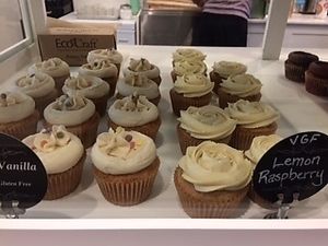 Classic Vanilla (Left)
Lemon Raspberry (Right) at Bloom Bake Shop in Madison