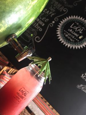 simplemente refrescante !!  at Local Organic Hippie  in Puerto Vallarta