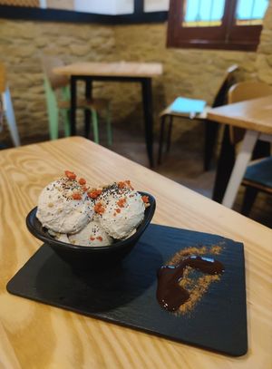 Mousse at Mapa Verde in San Sebastian