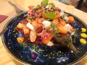 Berenjena at Mapa Verde in San Sebastian