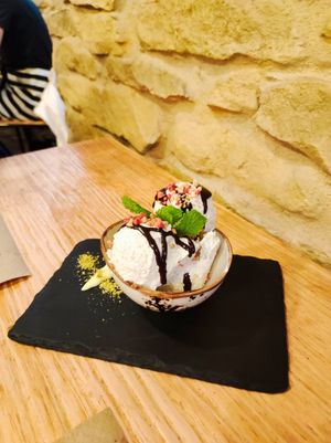 Mousse at Mapa Verde in San Sebastian