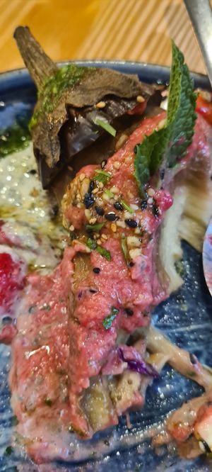 Beringela at Mapa Verde in San Sebastian