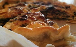 Quiche at Mapa Verde in San Sebastian