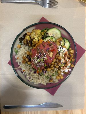 mapa bowl  at Mapa Verde in San Sebastian