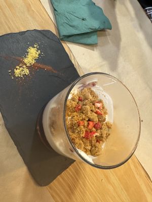 Amazing Cheesecake  at Mapa Verde in San Sebastian