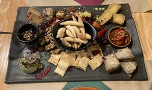 Tabla de quesos   at Mapa Verde in San Sebastian