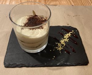 Tiramisú   at Mapa Verde in San Sebastian