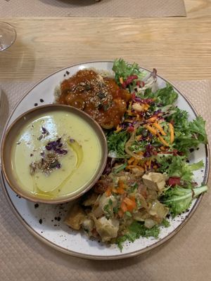 Plato Mapa verde del dia   at Mapa Verde in San Sebastian