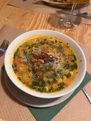 Thai Soup   at Mapa Verde in San Sebastian