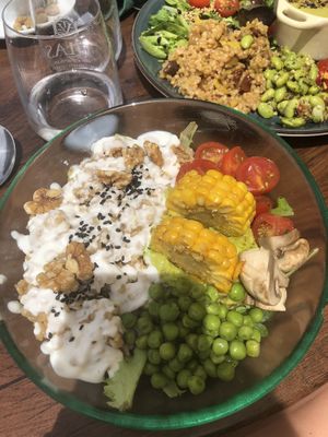 Arroz integral at Mapa Verde in San Sebastian