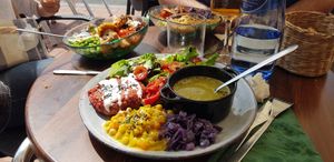 Dish of the day at Mapa Verde in San Sebastian