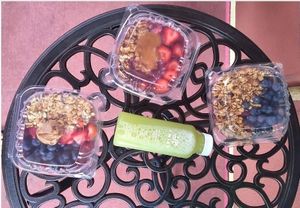 acai bowls at Twist Juice Bar in Rehoboth Beach