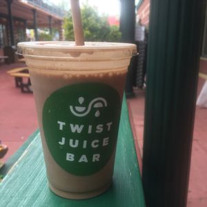 vegan milkshake at Twist Juice Bar in Rehoboth Beach