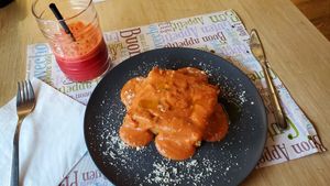 Lasagne at VgOloso in Venice