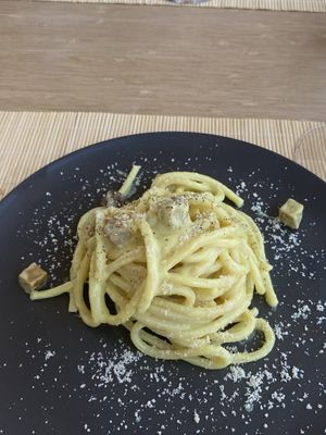  Vegan carbonara  at VgOloso in Venice