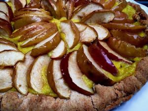 Apple tart gluten free at VgOloso in Venice