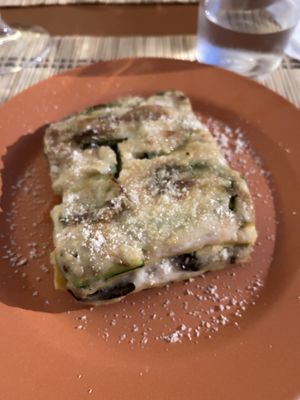 Lasagna with veggies   at VgOloso in Venice