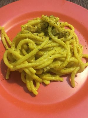 Pici alla carbonara  at VgOloso in Venice