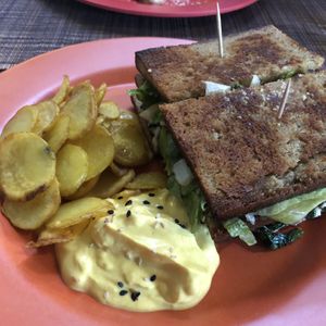 Club sandwich 🥪  at VgOloso in Venice