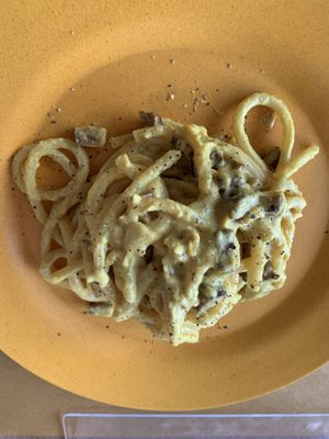 Pici carbonara at VgOloso in Venice