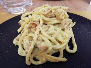 Carbonara at VgOloso in Venice